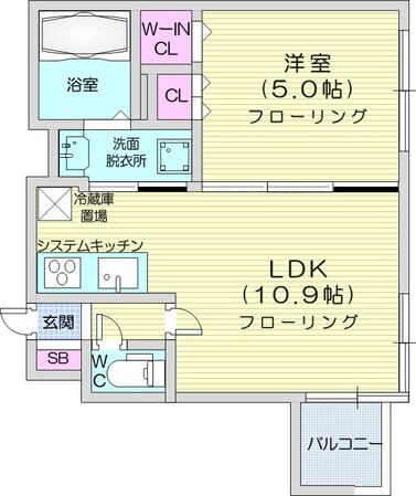 円山公園駅 徒歩8分 3階の物件間取画像